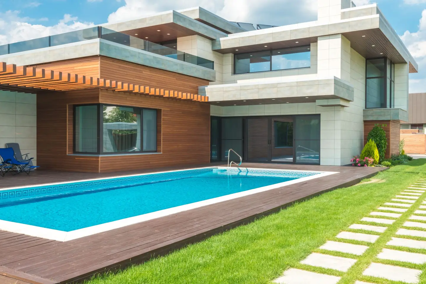 Swimming pool built in Scotland Island, NSW